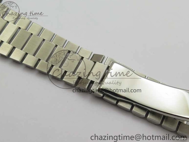 SS Dial 1:1 A2836 Tiffany SS Bracelet Maker Roman Date 40 Bp Blue Edition Day on Best 0412